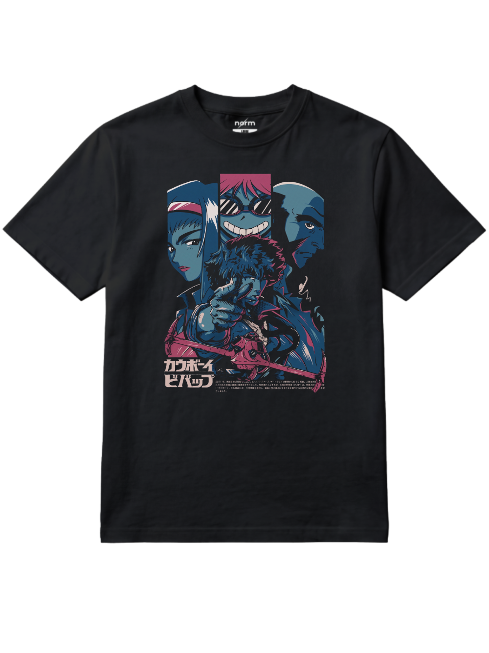 NotNorm Cowboy Bebop Anime Graphic Tee