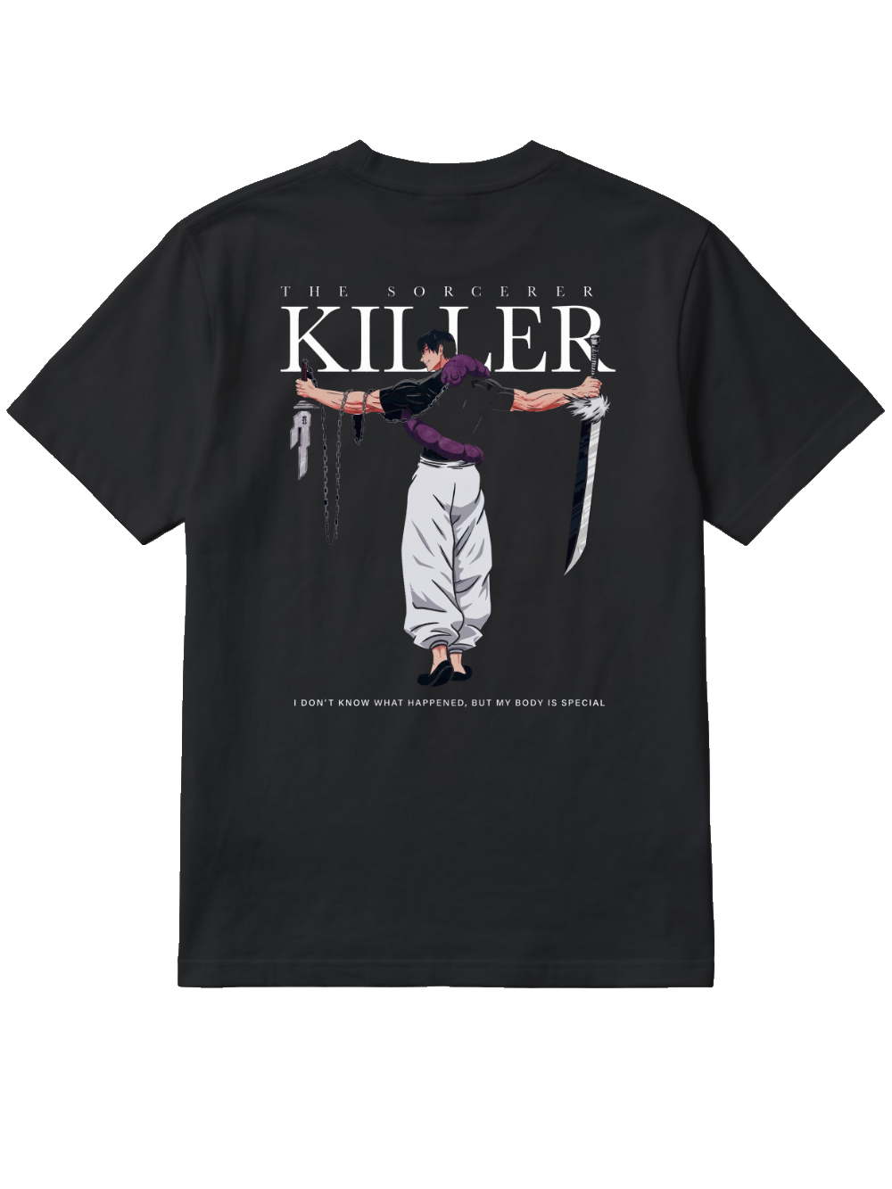 NotNorm Jujutsu Kaisen Toji Killer Anime Graphic Tee