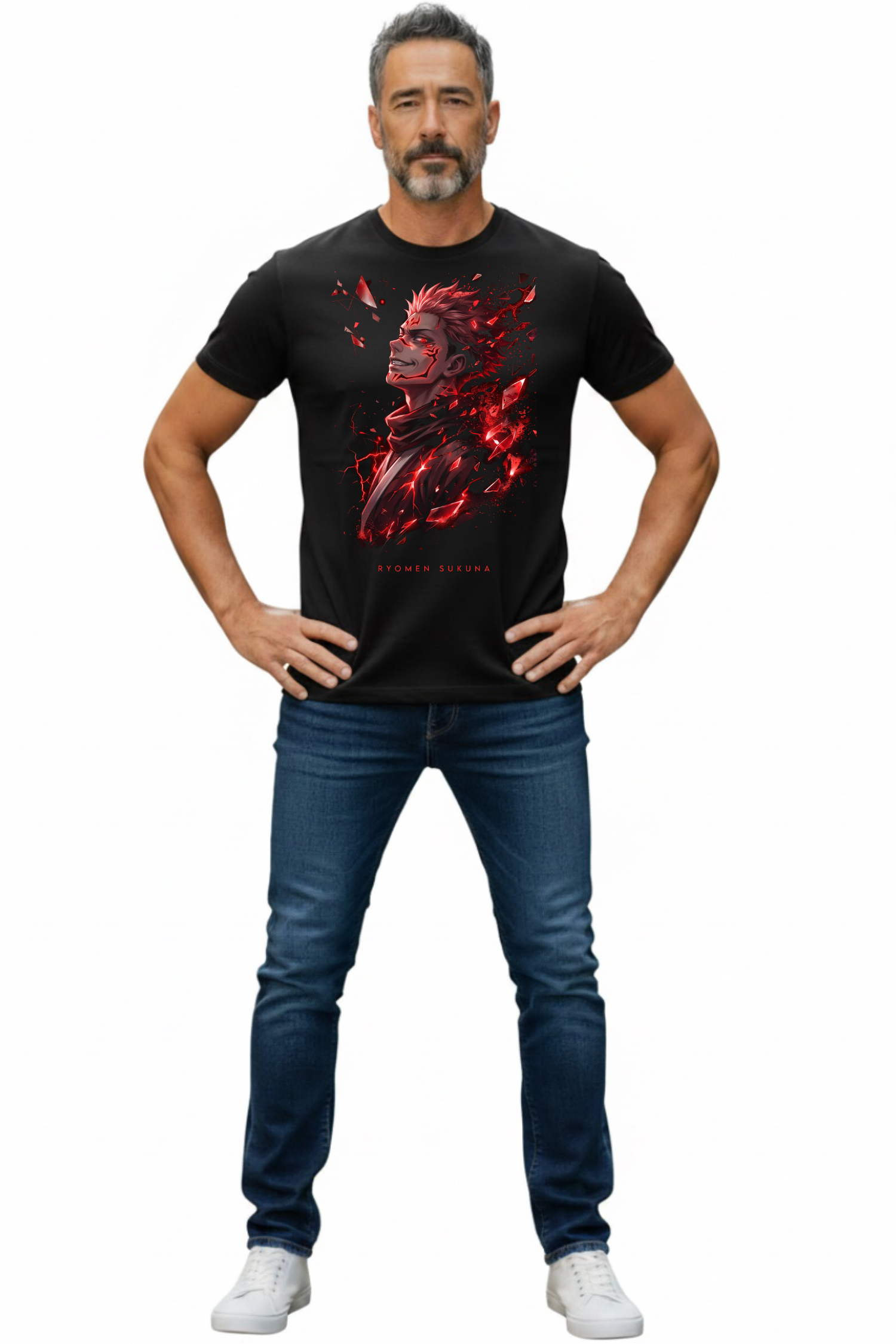 NotNorm Jujutsu Kaisen Sukuna Anime Graphic Tee