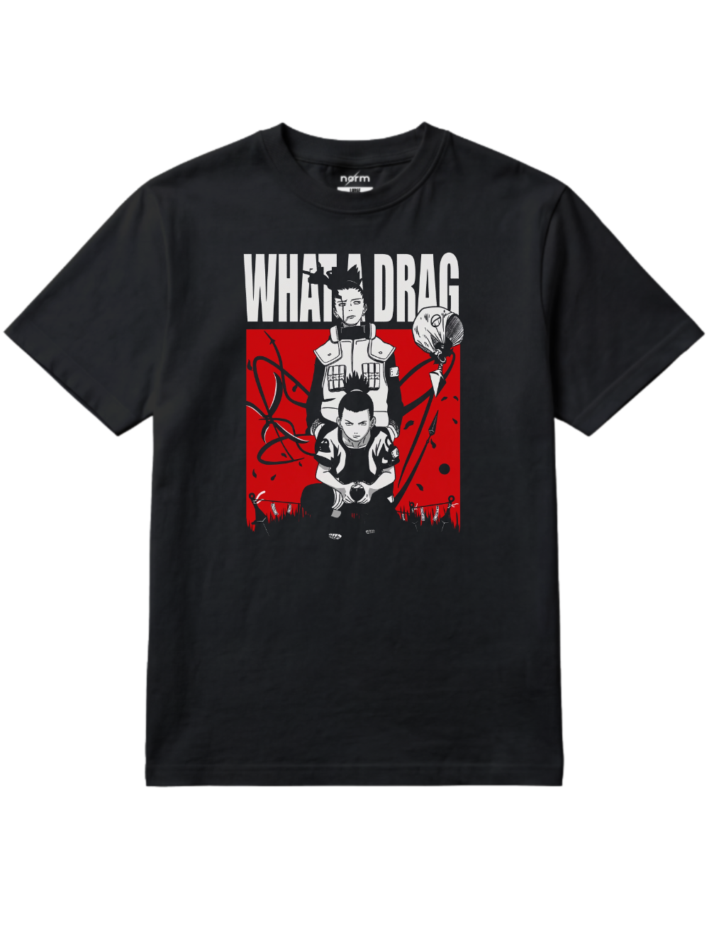 NotNorm Naruto Shikamaru Nara  Anime Graphic Tee