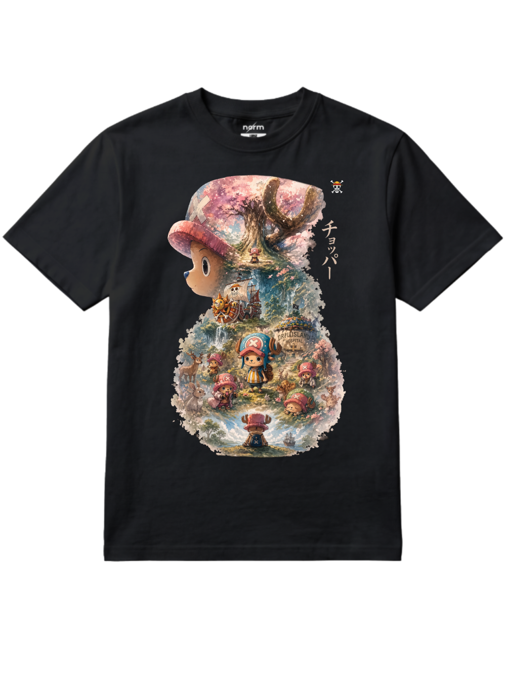 NotNorm One Piece Chopper Graphic Tee