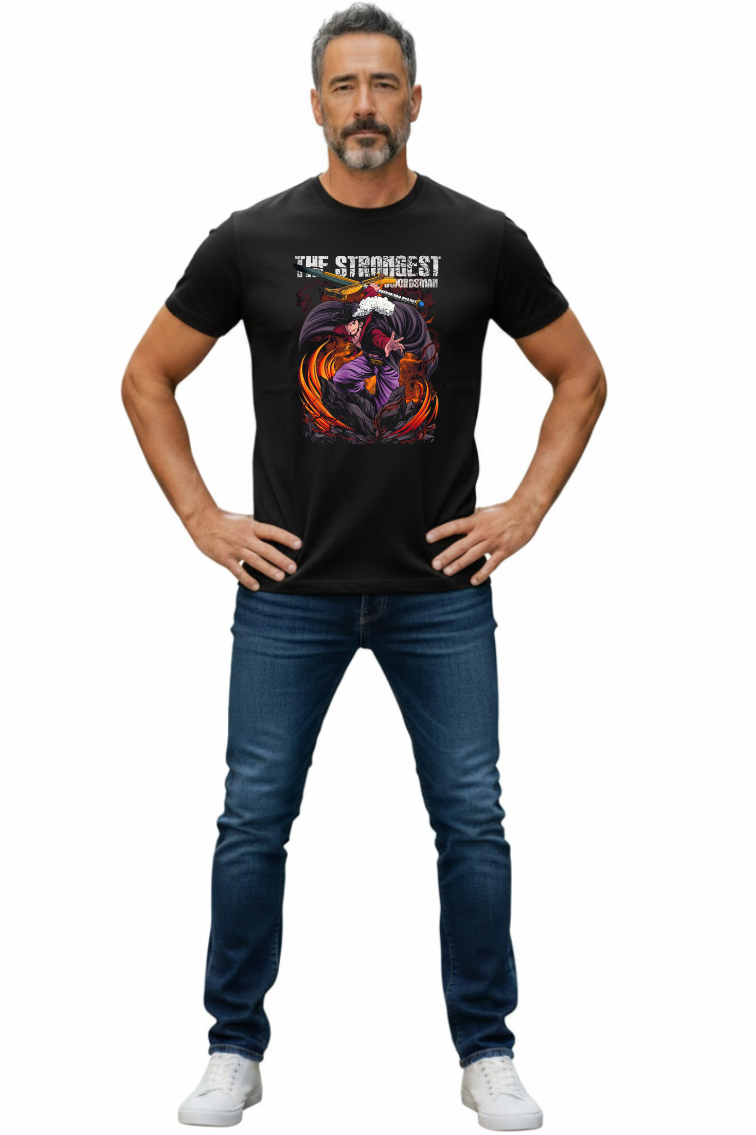 NotNorm One Piece Mihawk Strongest Swordsman Graphic Tee