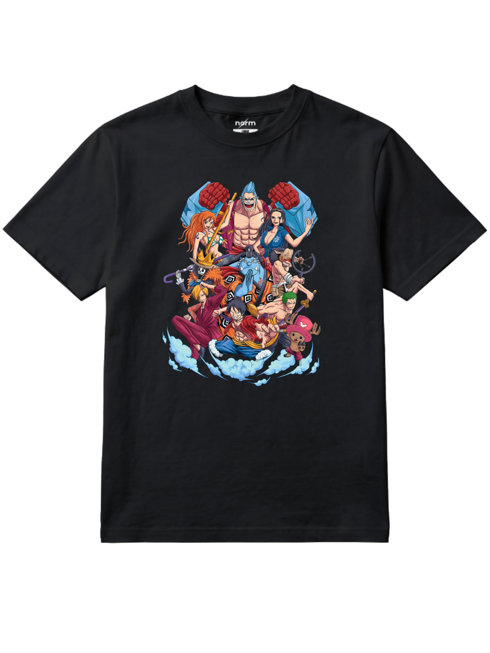 NotNorm One Piece Straw Hats Anime Graphic Tee