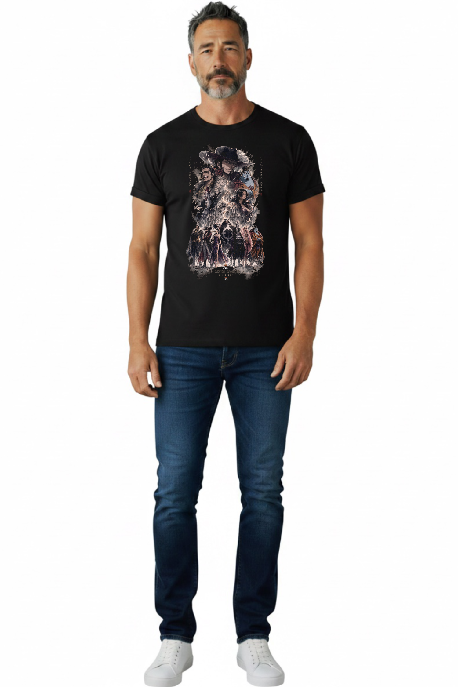 NotNorm One Piece Warlords of the Sea  Anime Graphic Tee