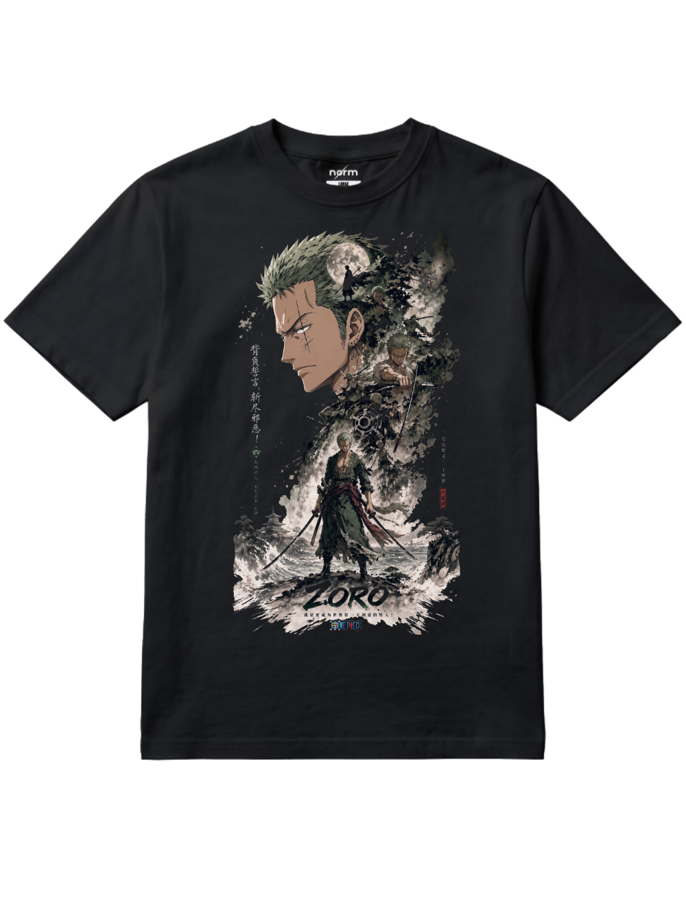 NotNorm One Piece Zoro's Journey Graphic Tee