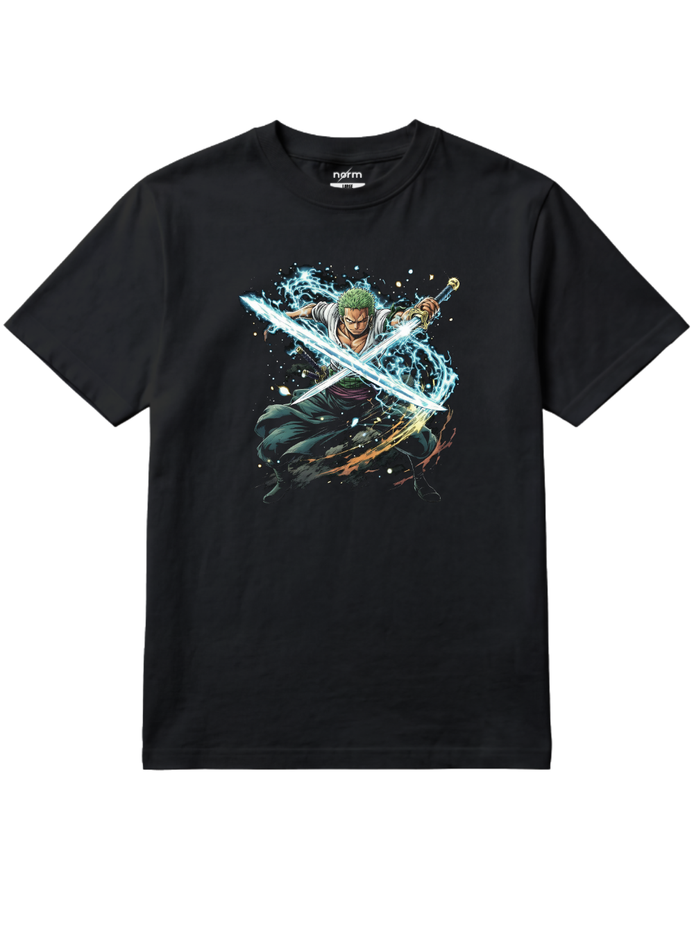 NotNorm One Piece Zoro's Defense Anime Graphic Tee