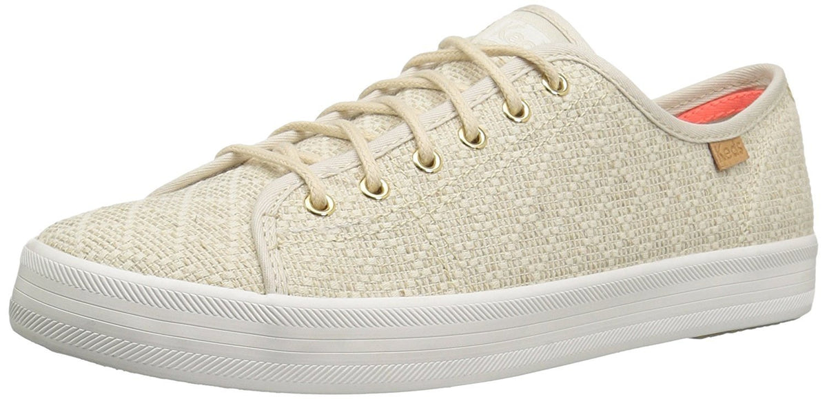 Keds Women's Kickstart Natural Geo Canvas Fashion Sneaker