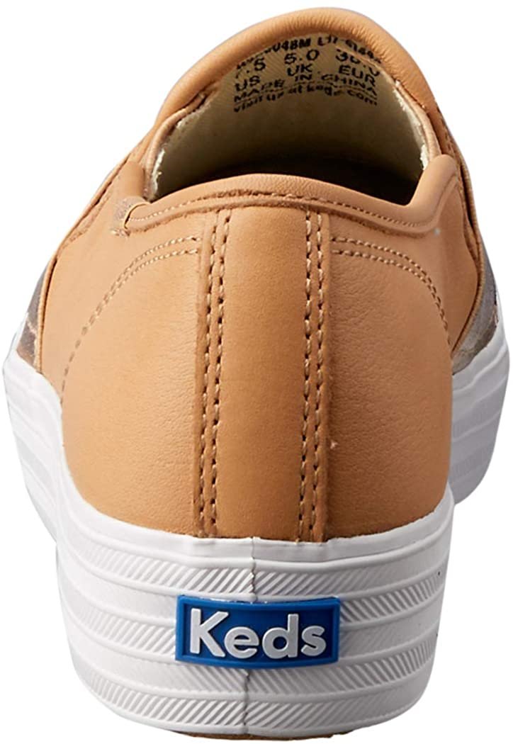 Keds Womenâ€™s Triple Bandeau Leather Sneakers