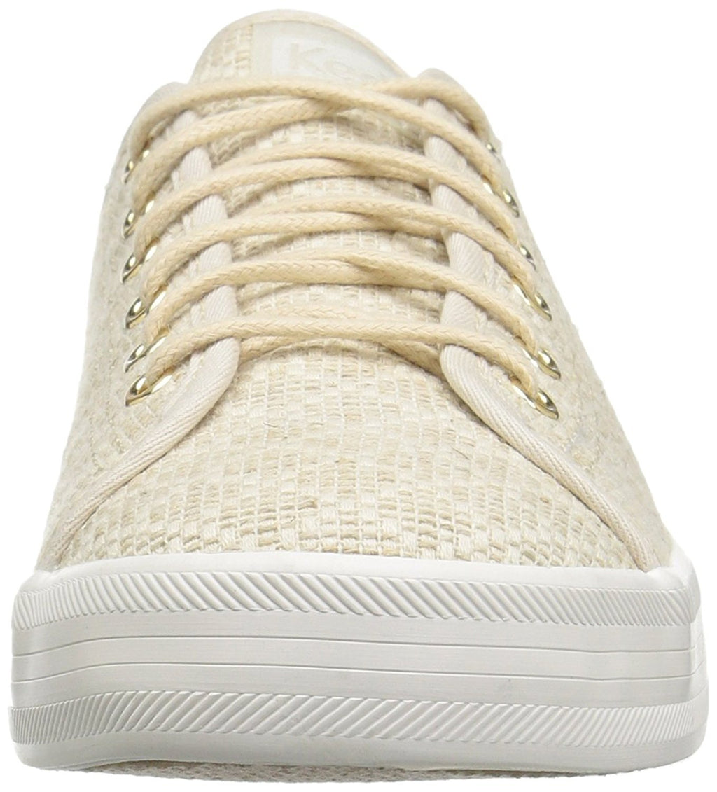Keds Women's Kickstart Natural Geo Canvas Fashion Sneaker